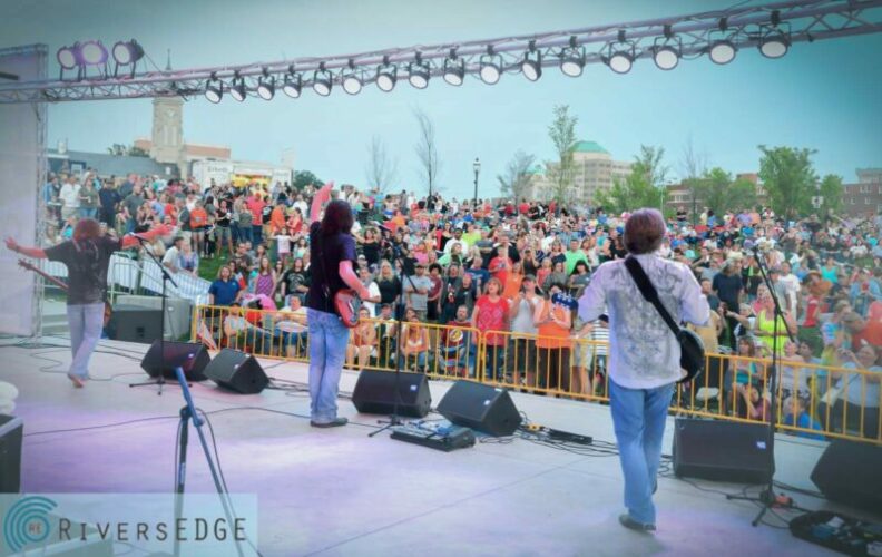 Riversedge Hamilton OH concert series run by alcohol certified volunteers.