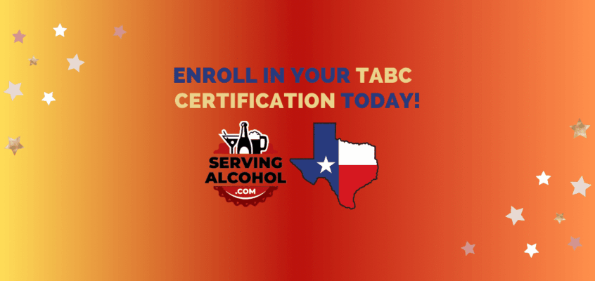 Texas TABC certification seller server bartender alcohol training