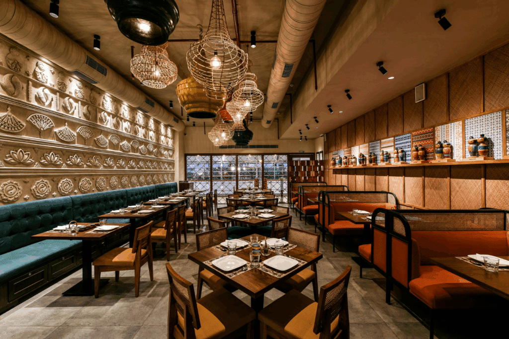 Upscale restaurant interior emphasizing the operations manager description and responsibilities in maintaining safe and compliant alcohol service environments.
