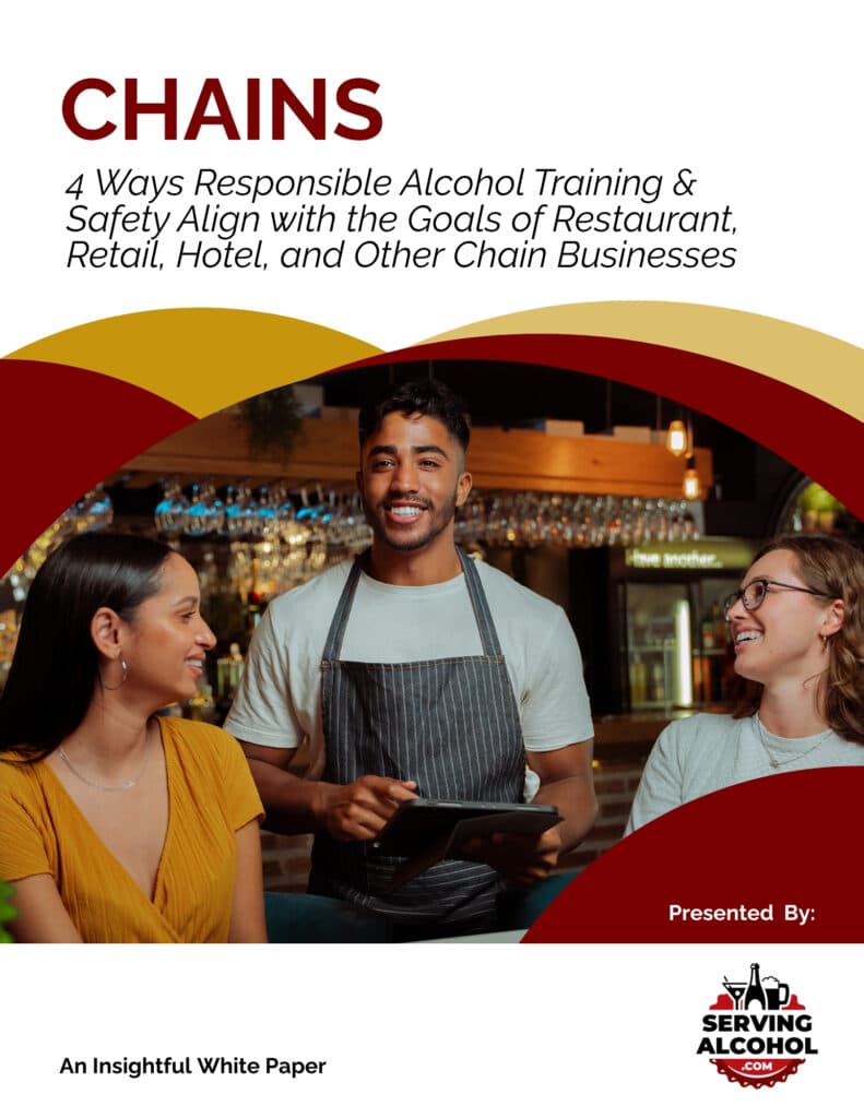 Chains White Paper - Serving Alcohol