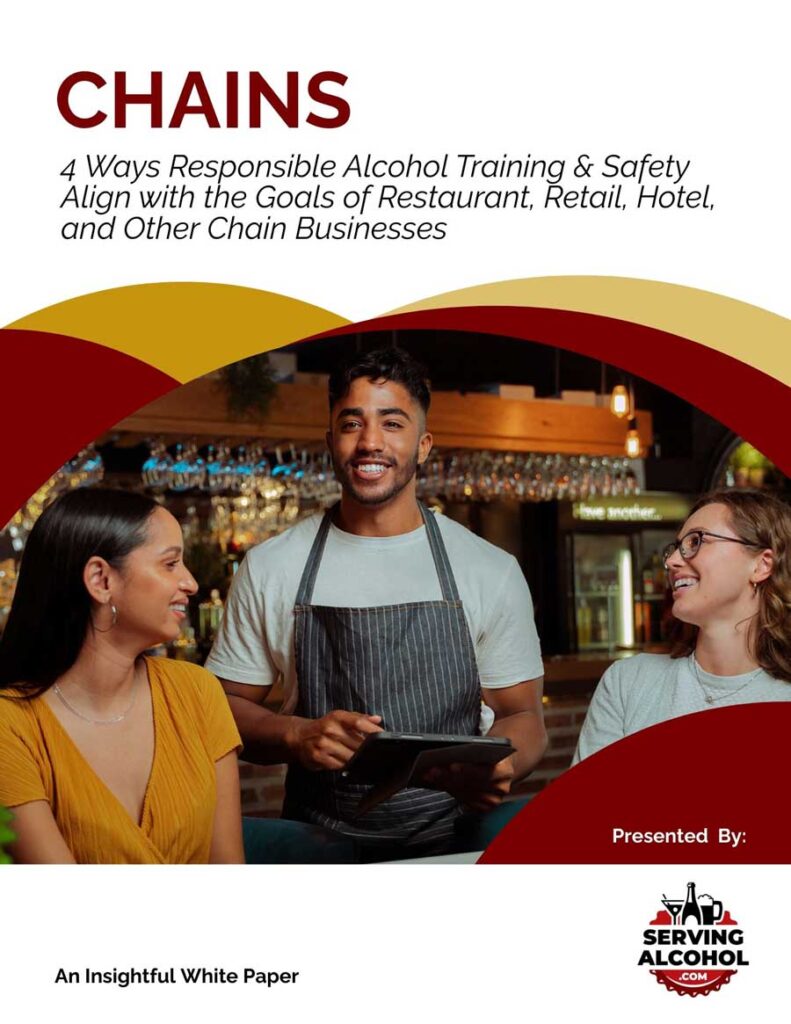 Chains 4 ways alcohol training safety whitepaper