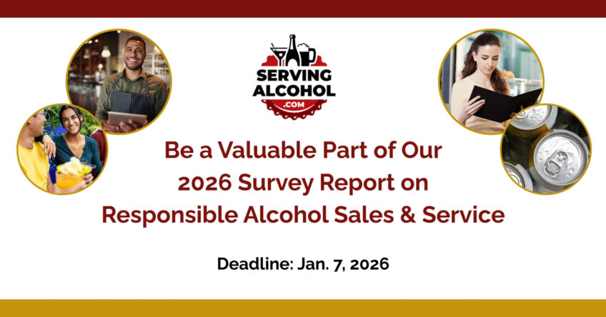 Serving Alcohol Survey Report